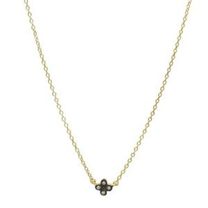 Freida Rothman Mini Clover Necklace